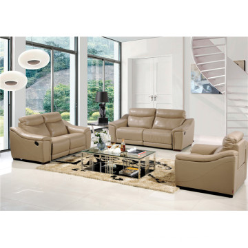 Echtes Leder Modernes verstellbares Sofa (441)